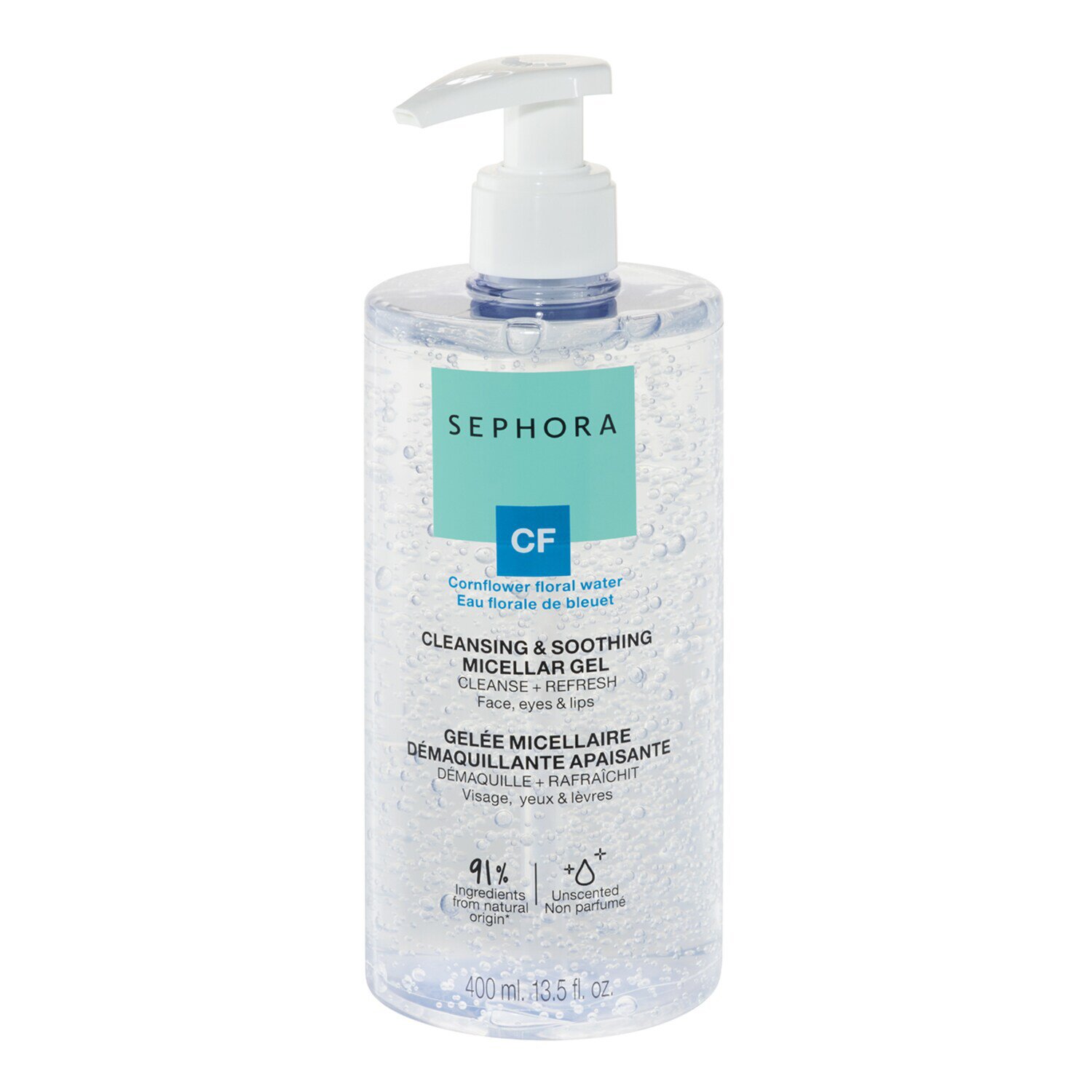 Cleansing & soothing micellar gel