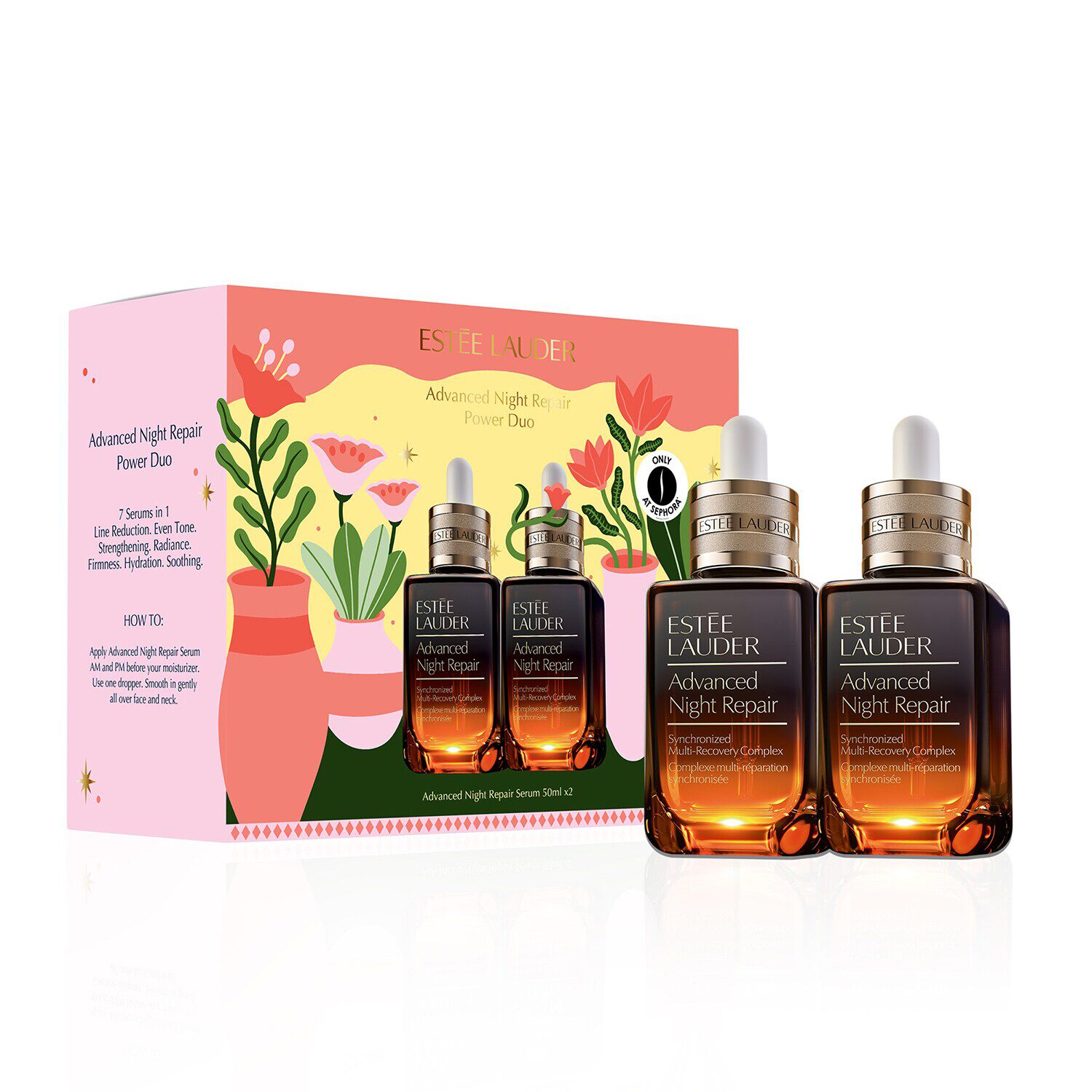 مجموعة سيروم أدفانسد نايت ريبير الثنائية