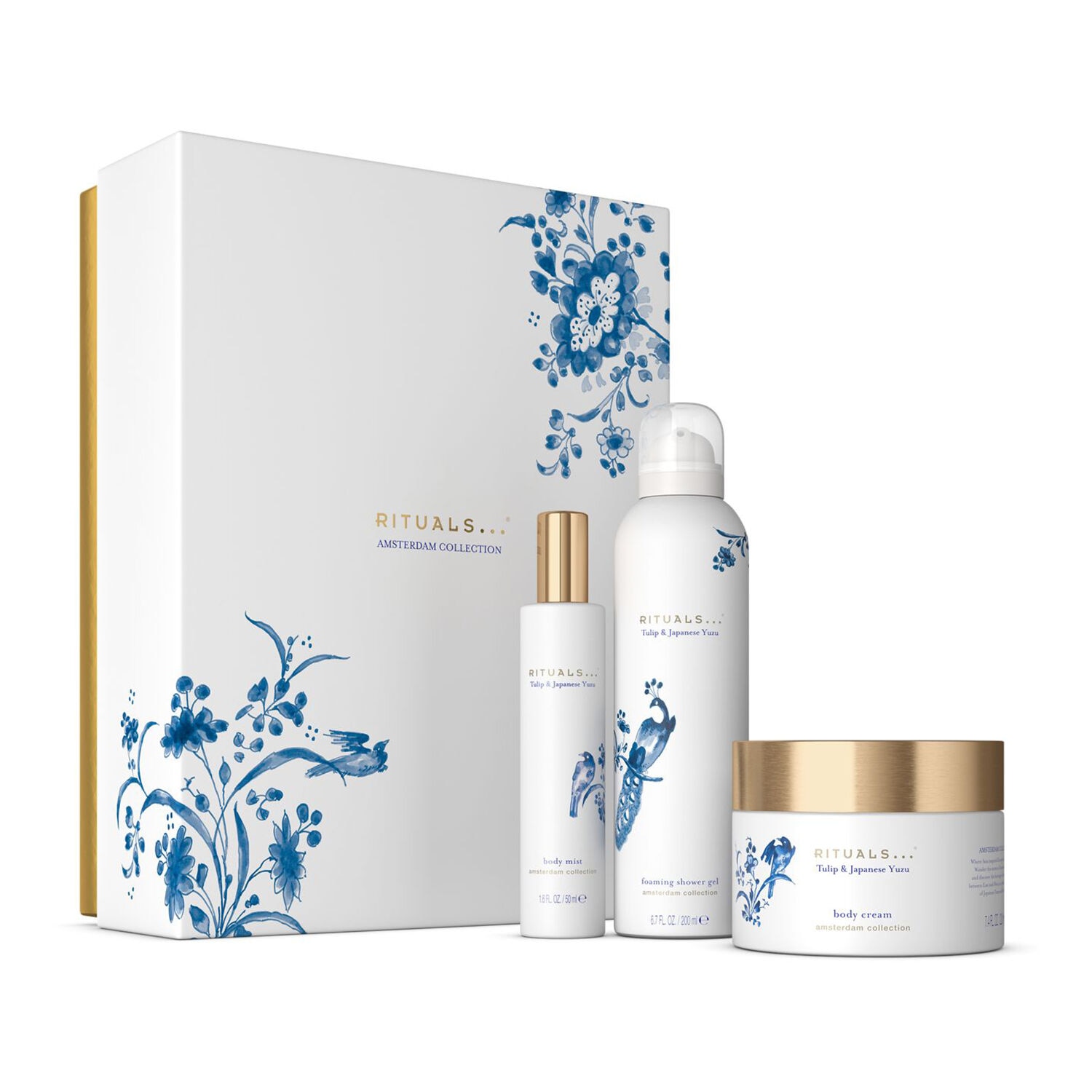 Large Bath & Body Gift Set - Amsterdam Collection - Tulip & Japanese Yuzu