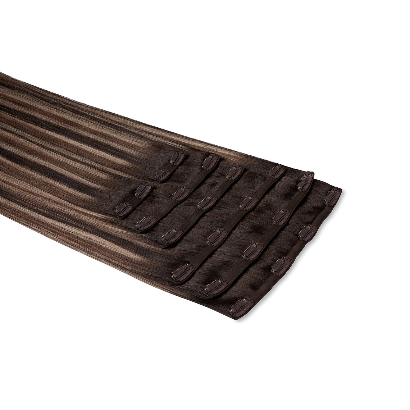 وصلة شعر بارلي ذير® كليب-انز من بيوتي ووركس × هدى، 18 بوصة – سبايسد عود