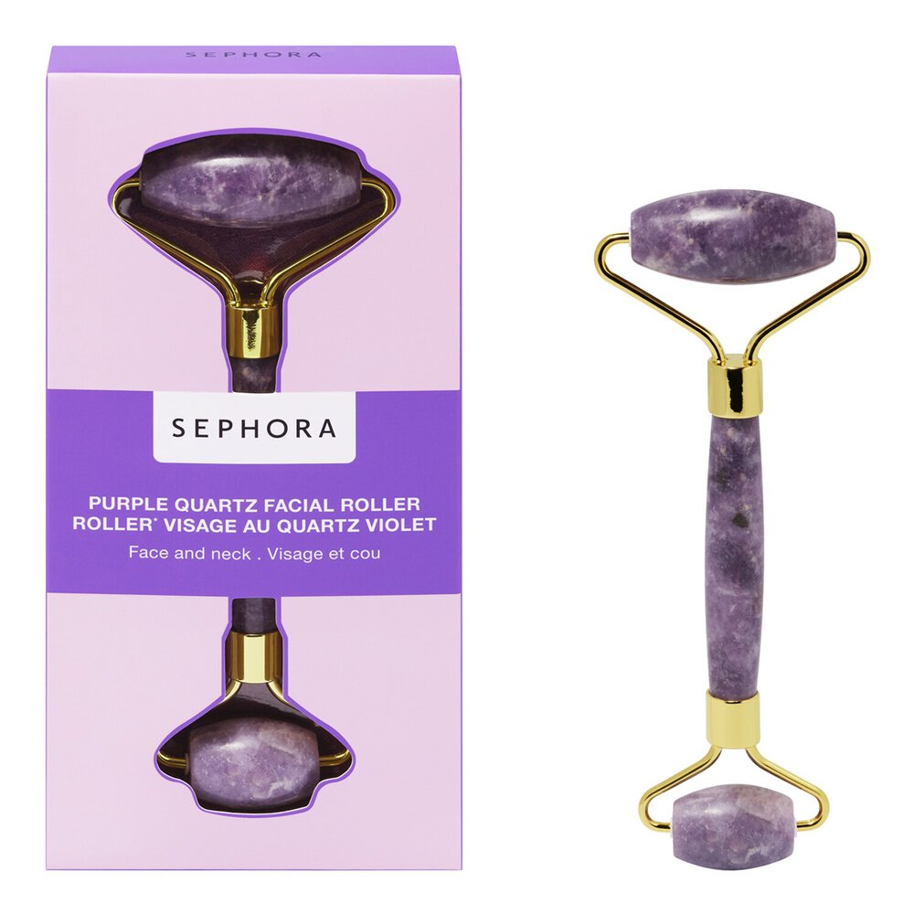 Sephora Collection Rose Quartz Roller - Face And Neck Purple