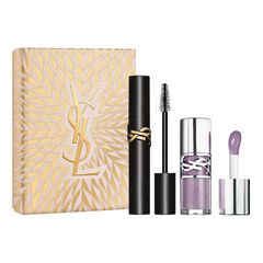 Lash Clash & Loveshine Plumping Lip Oil Gloss Duo Ramadan Gift Set, YVES SAINT LAURENT
