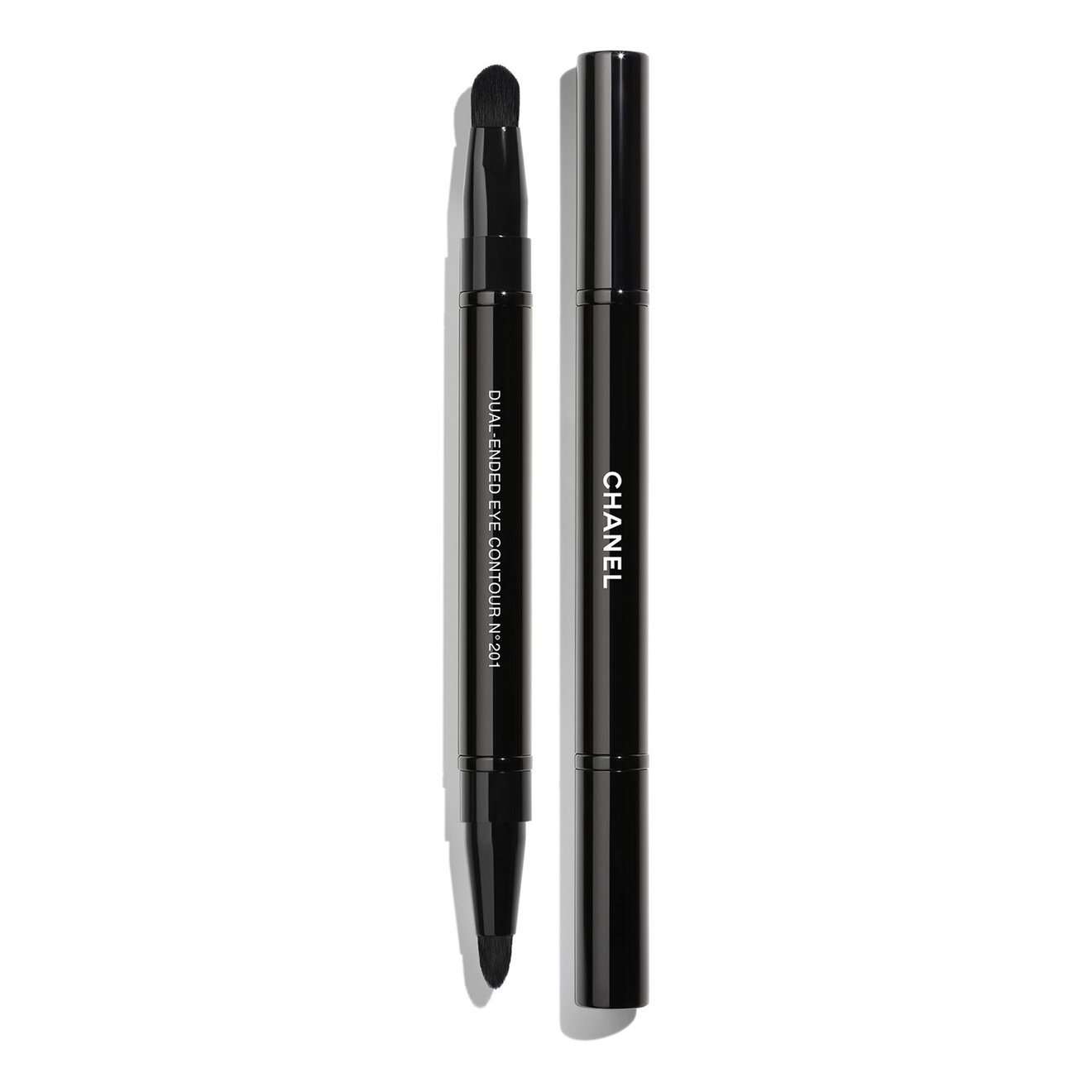 Pinceau Duo Contour Yeux Rétractable N°201 - Dual-Ended Brush