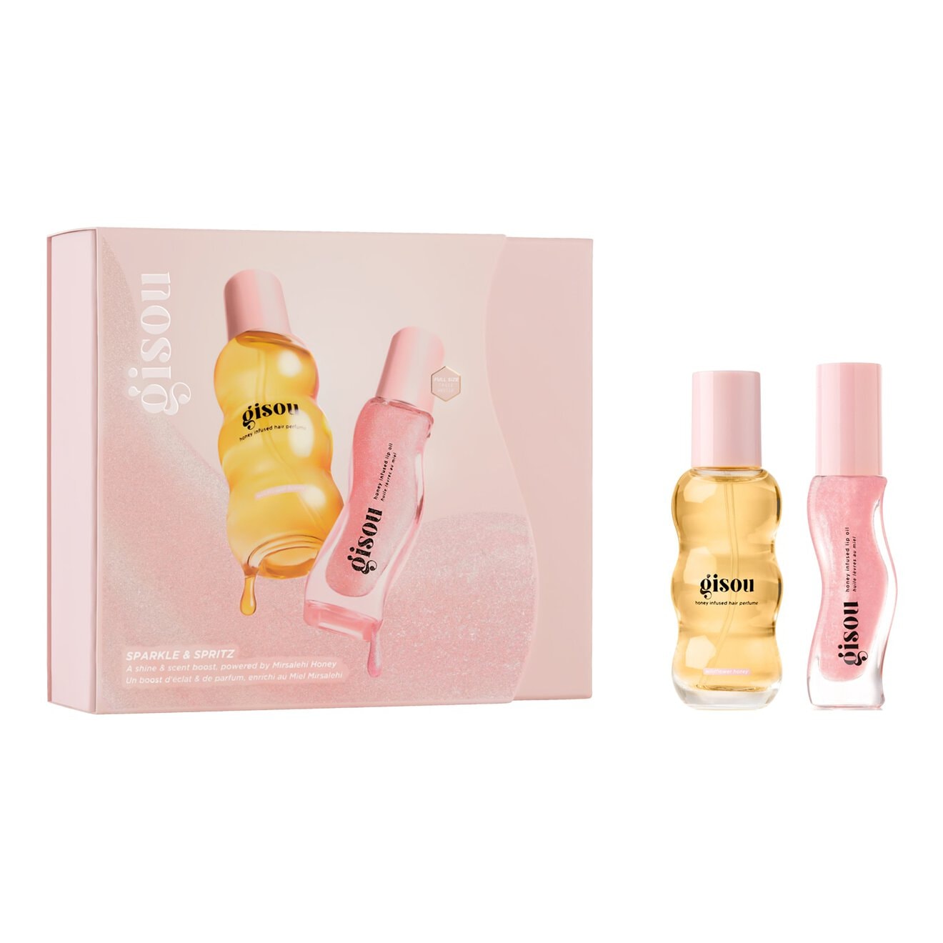 AED 165 Gisou Sparkle & Spritz Set at Sephora UAE