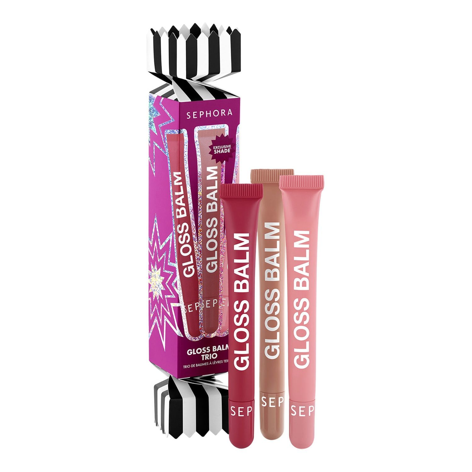 Gloss Balm Trio 3 Tinted Lip Balms, Including 1 Exclusive Shade