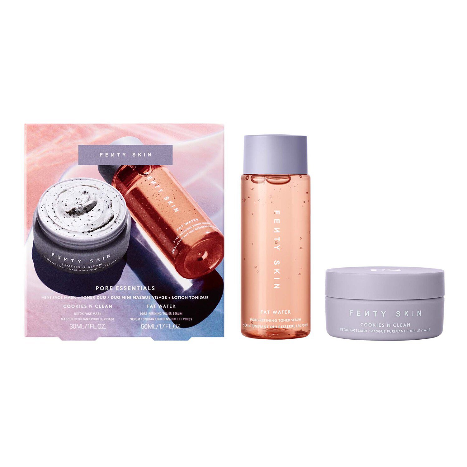 Pore Essential Mini Face Mask + Toner Duo