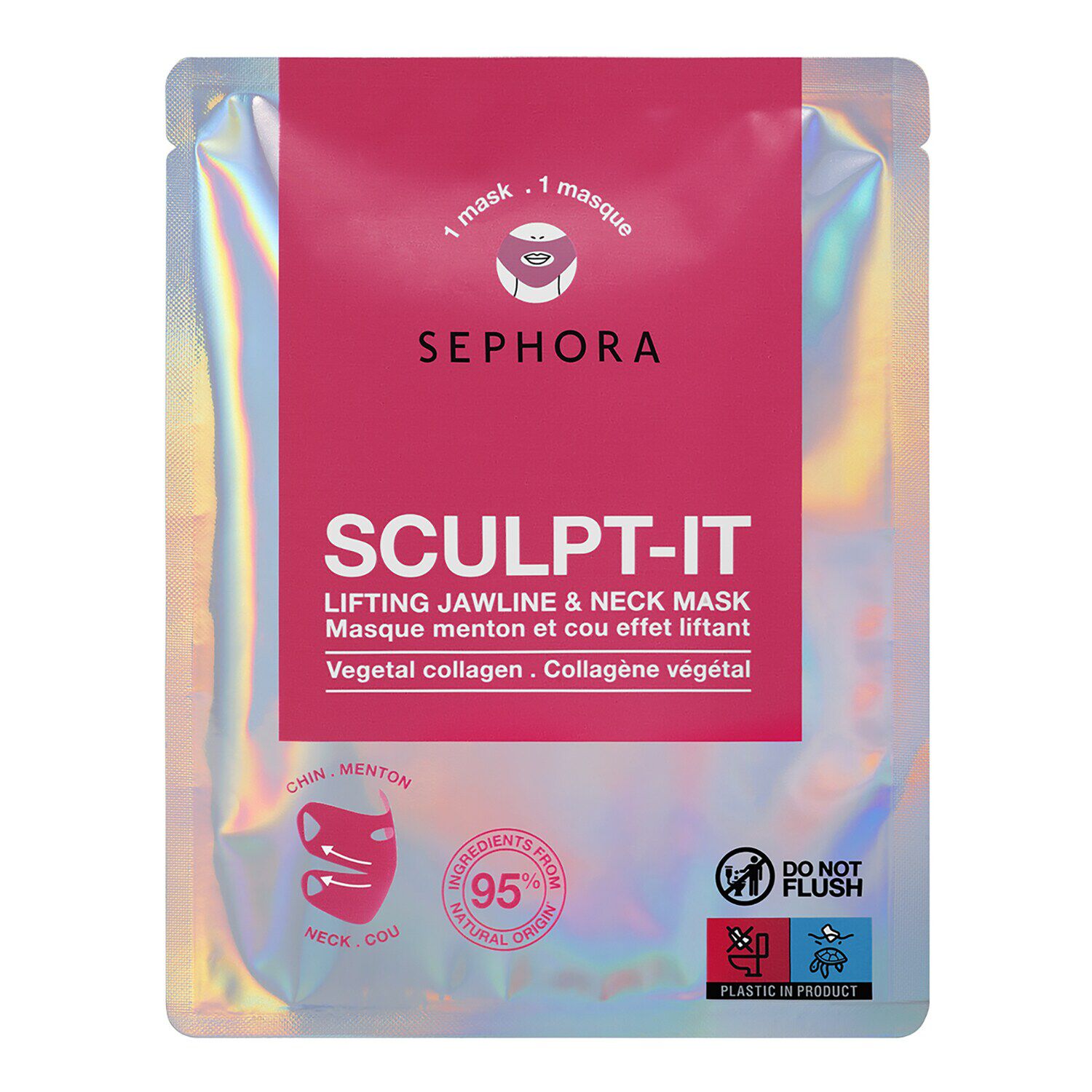 Sculpt-It Mask Lifting-Effect Chin and Neck Mask