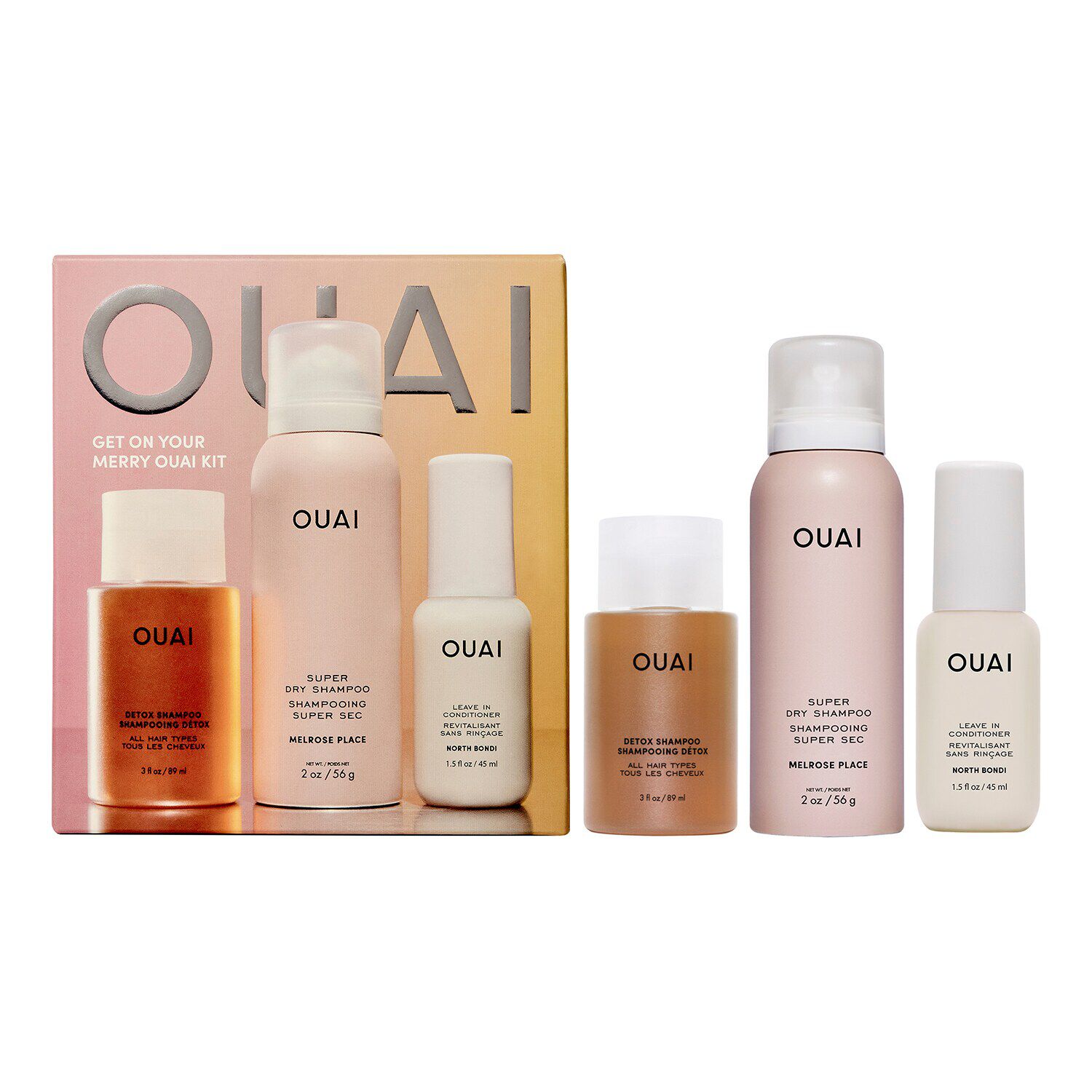 Get On Your Merry OUAI Holiday Kit