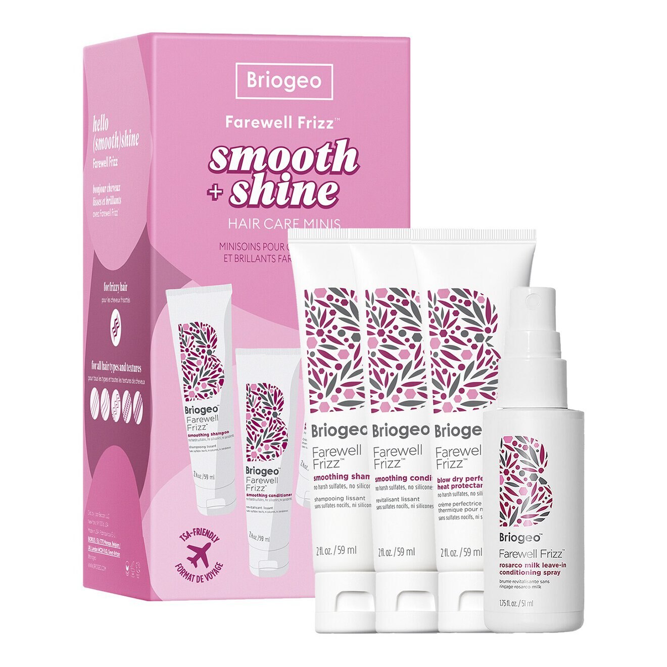 مجموعة فيرويل فريز™ لمنتجات العناية بالشعر للتنعيم والتلميع