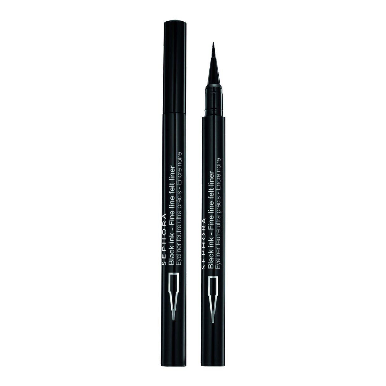 Black Ink Waterproof Precise Felt Liner - Fine