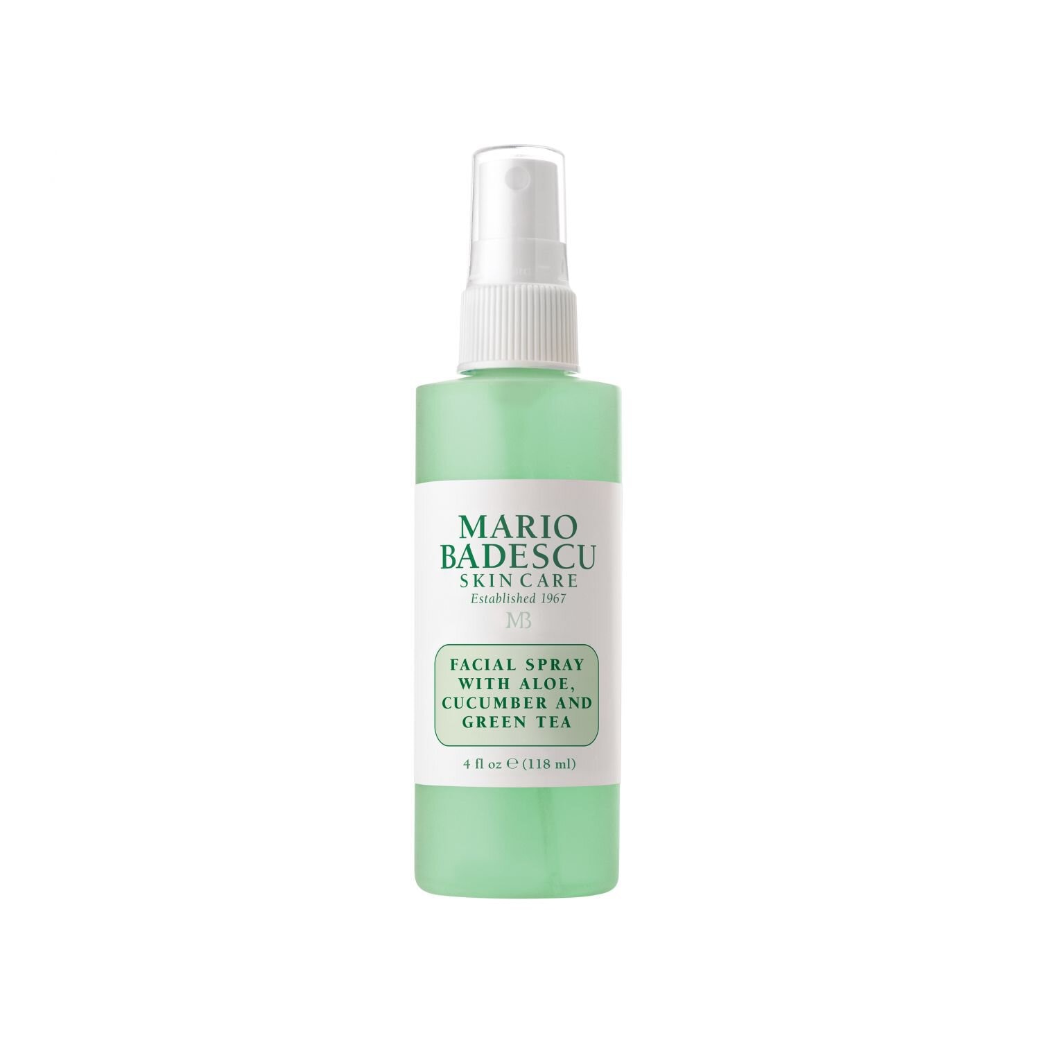 Facial Spray with Aloe, Cucumber and Green Tea