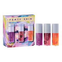 Fruit Quench’Rz Hydrating + Strengthening Lip Oil Trio, FENTY SKIN