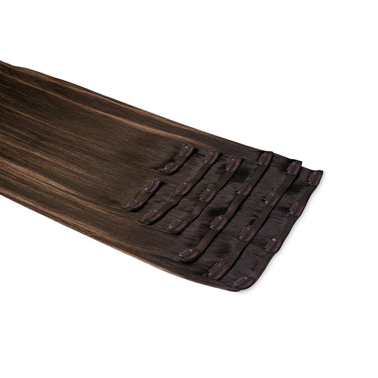 وصلة شعر بارلي ذير® كليب-انز من بيوتي ووركس × هدى، 18 بوصة – لون دبي