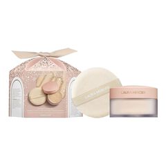 Divinely Flawless Translucent Loose Setting Powder & Puff, LAURA MERCIER