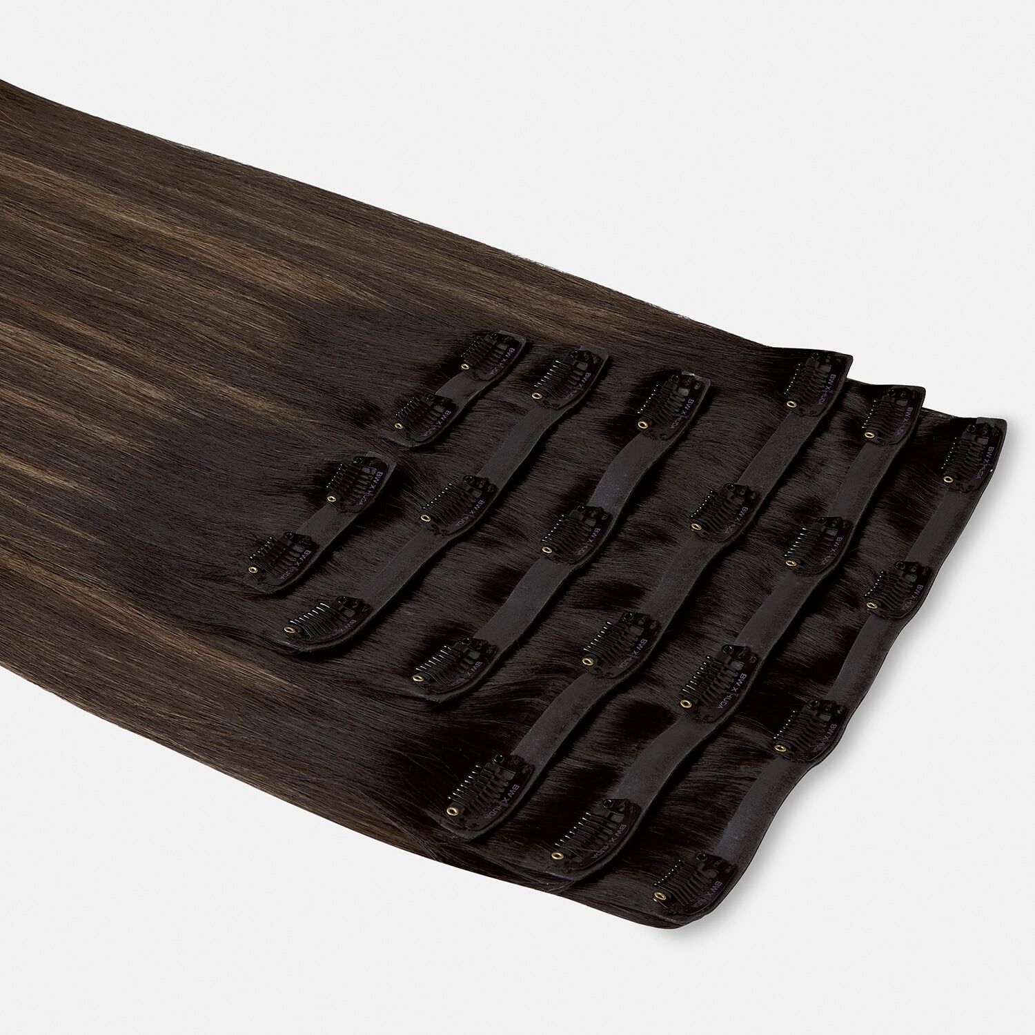 وصلة شعر بارلي ذير® كليب-انز من بيوتي ووركس × هدى، 18 بوصة – لون هدى