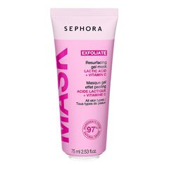 Resurfacing Gel Mask with Lactic Acid & Vitamin C, SEPHORA COLLECTION