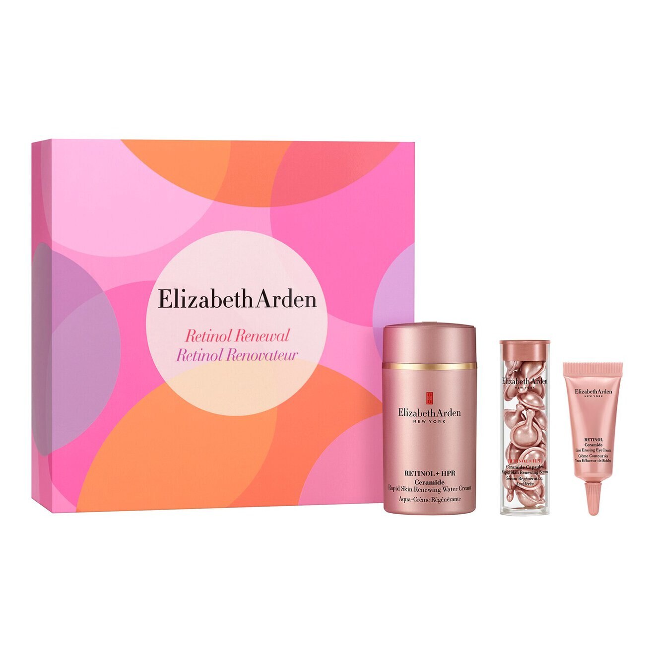 مجموعة هدايا تجديد البشرة بالريتينول مكونة من ثلاث قطع