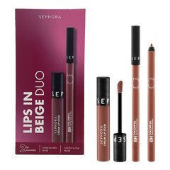 Lips in Beige Duo, SEPHORA COLLECTION