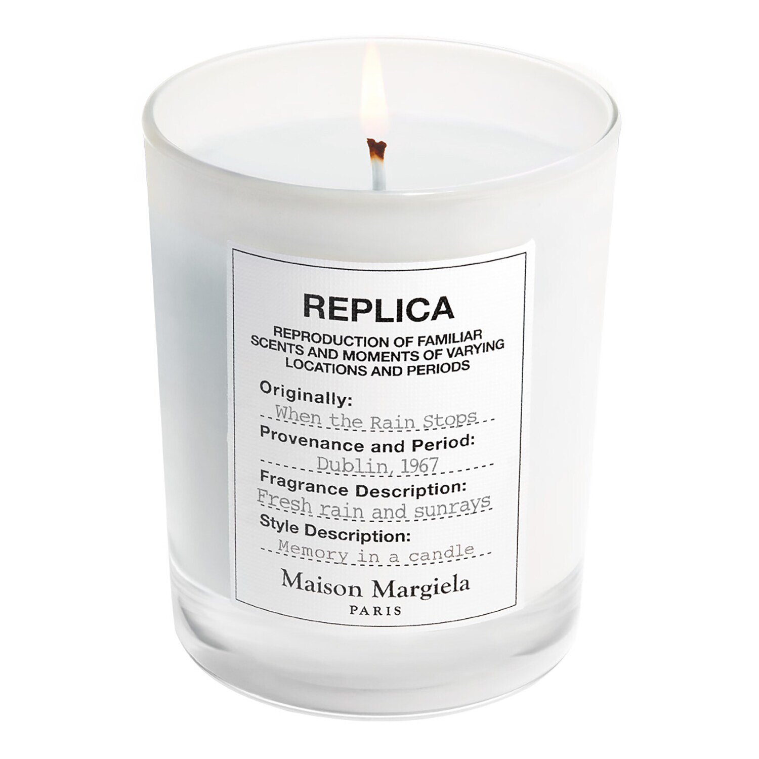 Replica: When The Rain Stops Scented Candle