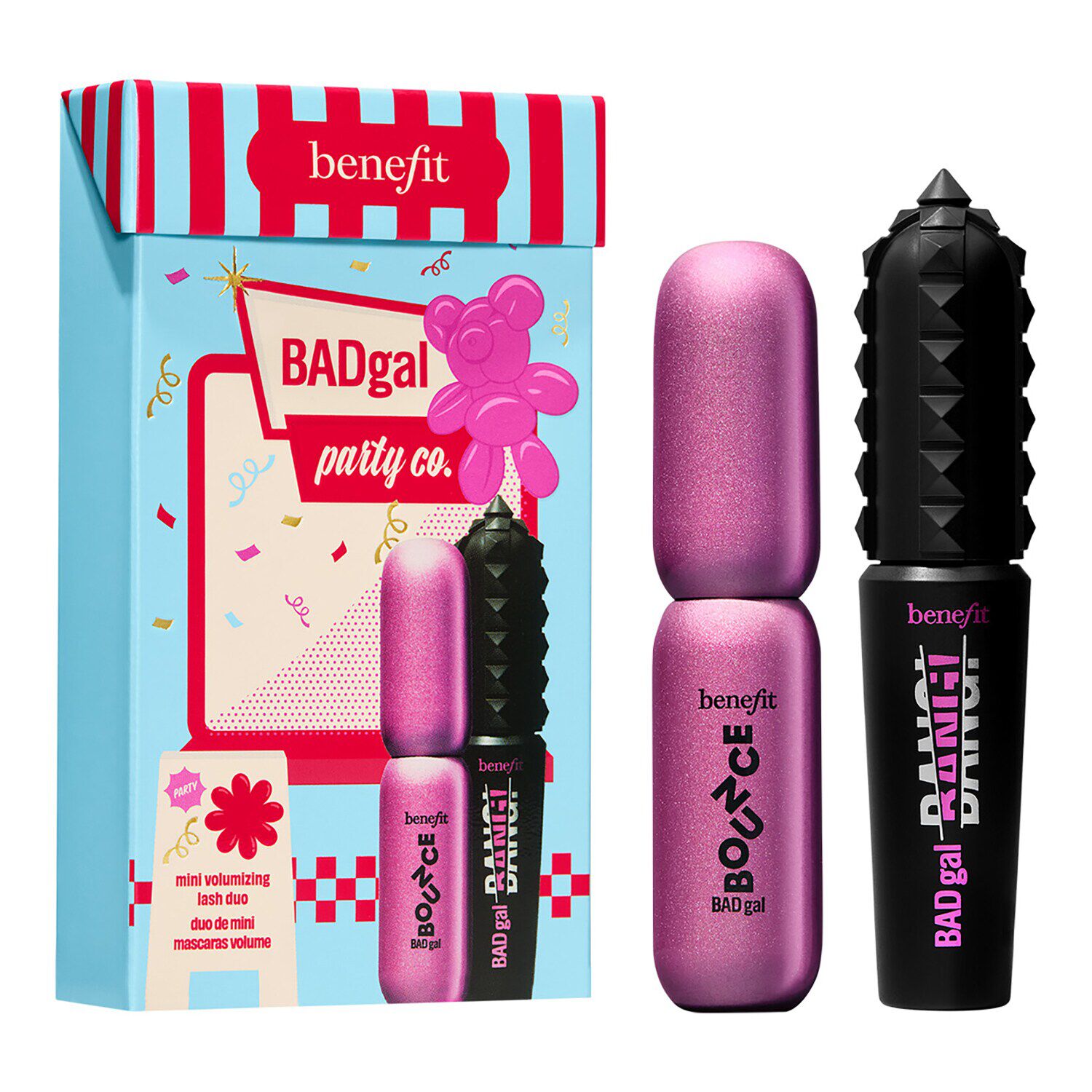 BADgal Party Co. Mini Volumizing Lash Duo