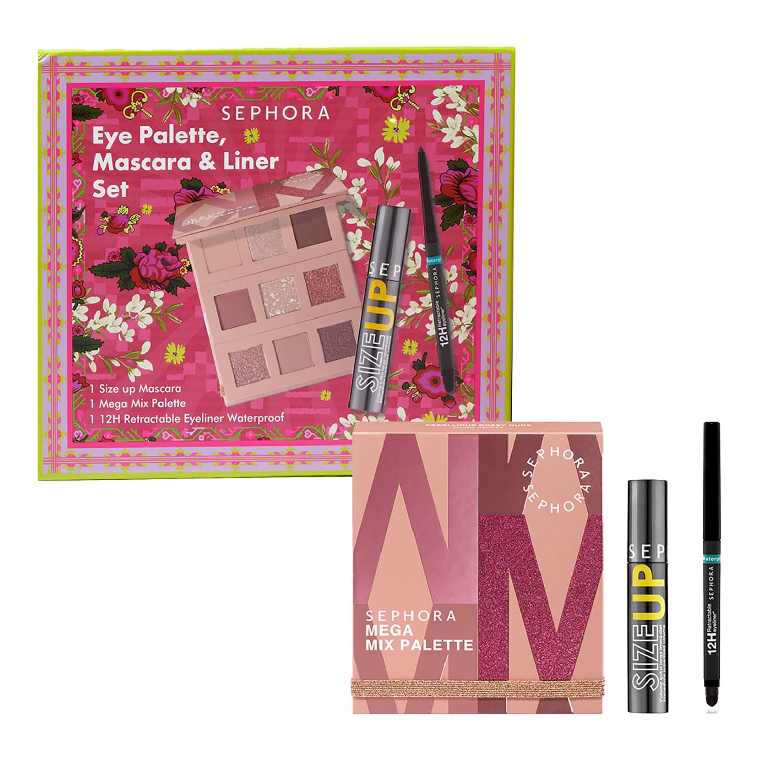 Eye Palette, Mascara & Liner Set