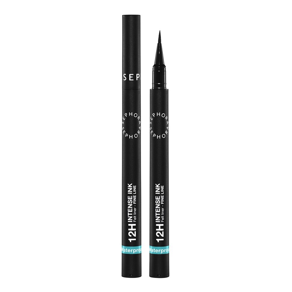 Sephora Collection 12h Intense Ink Felt Liner Fine Line - Ultra-Precise, Intense Felt-Tip Eyeliner