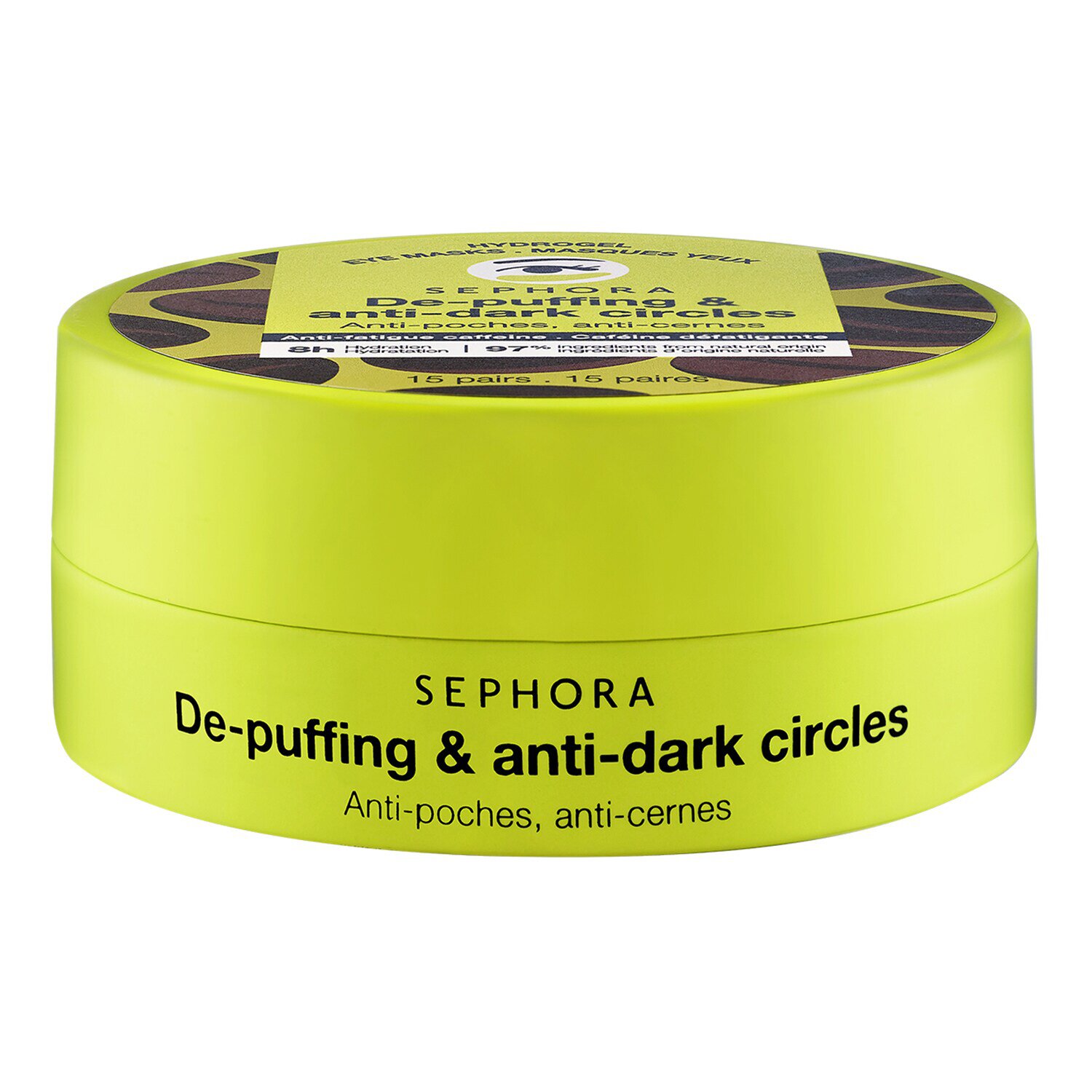 De-Puffing & Anti-Dark Circle Eye Masks - 15 Pairs of Anti-Fatigue Eye Masks