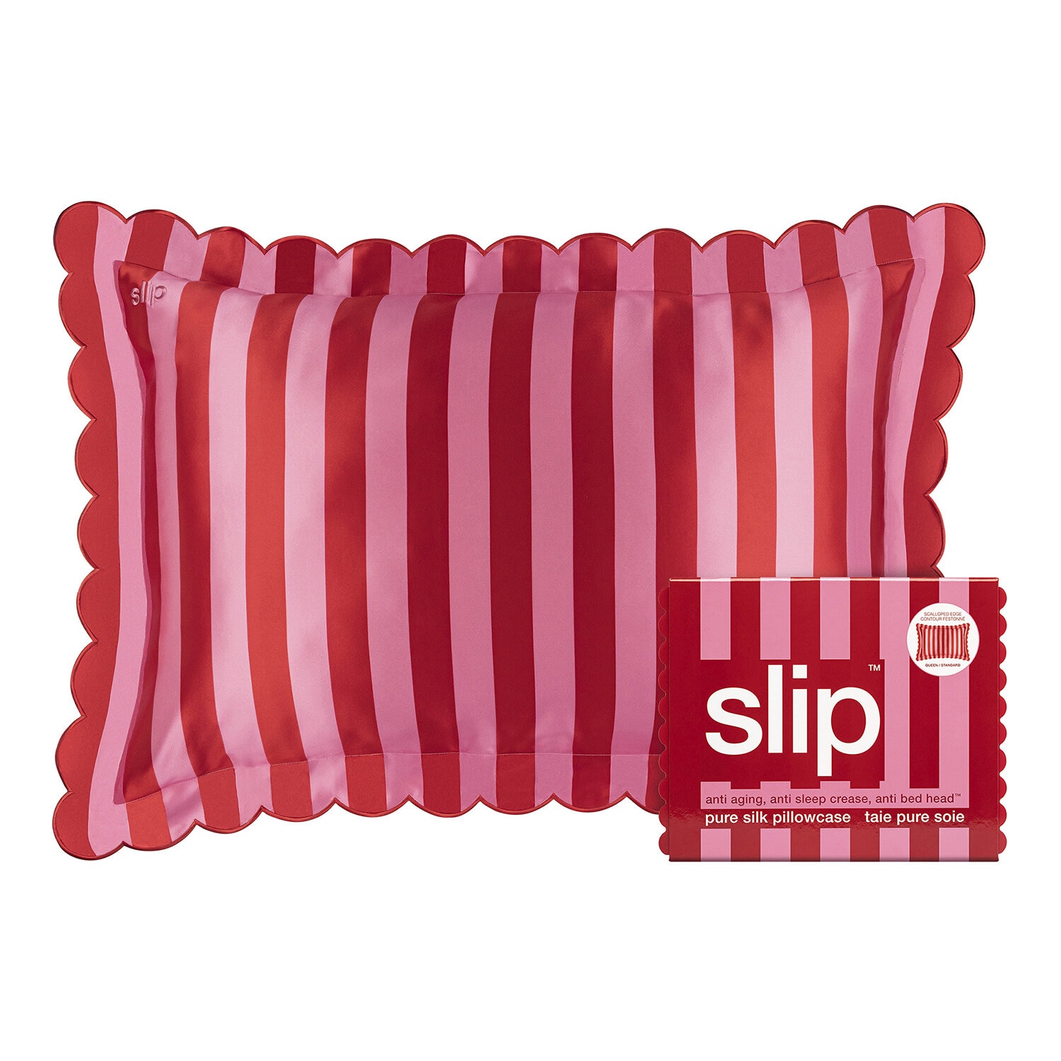 Queen Pillowcase - (Scalloped) Sunshade