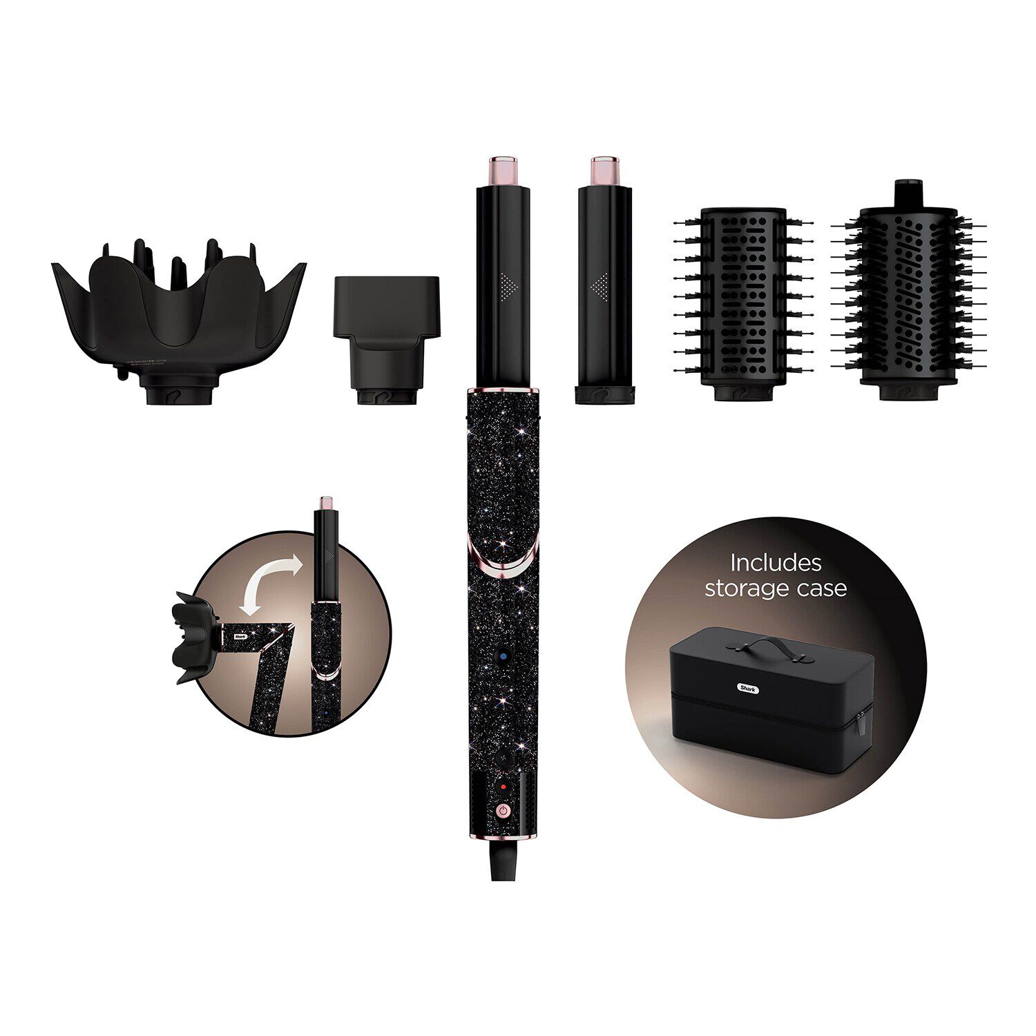 Flexstyle Black Sparkle