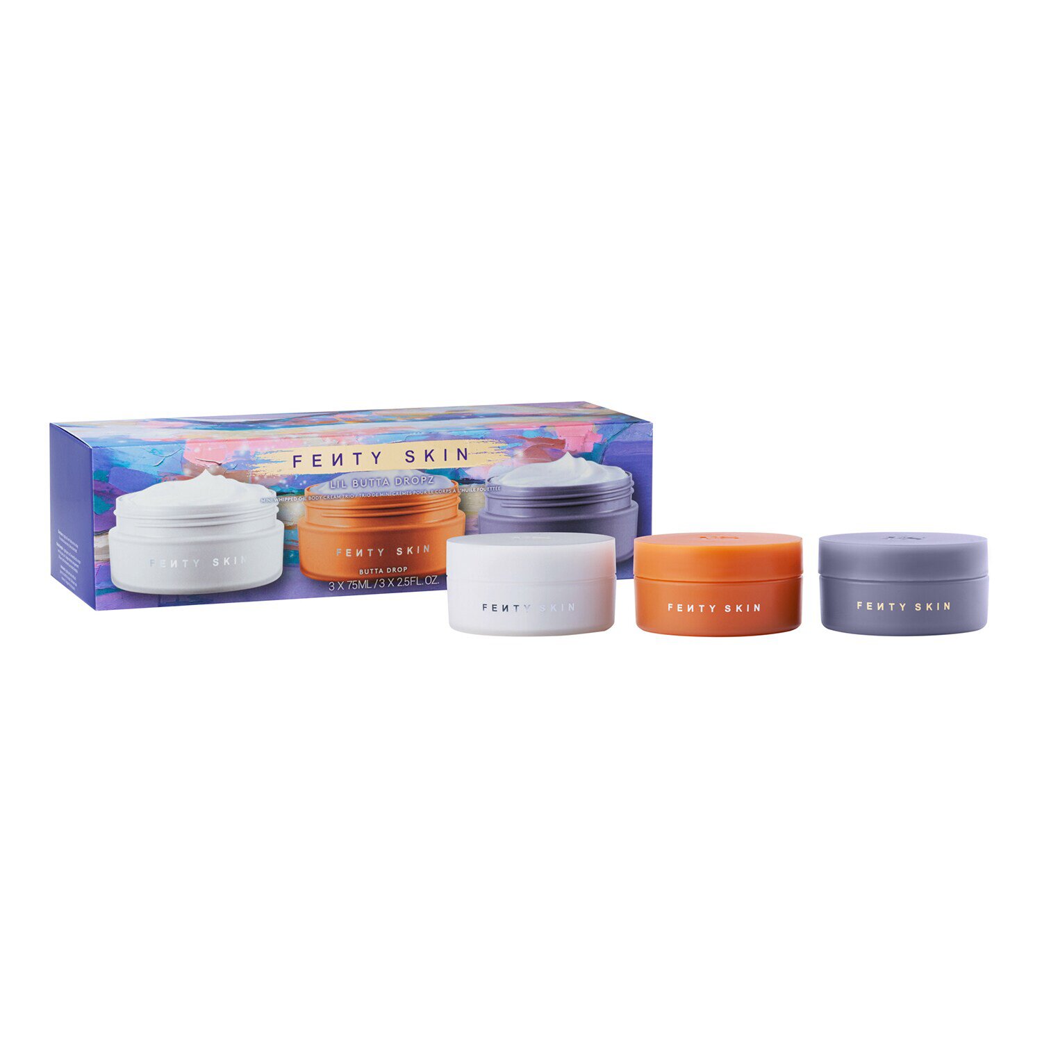 Lil Butta Dropz Mini Whipped Oil Body Cream Trio