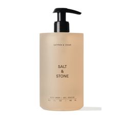 Saffron & Cedar Body Wash, SALT AND STONE