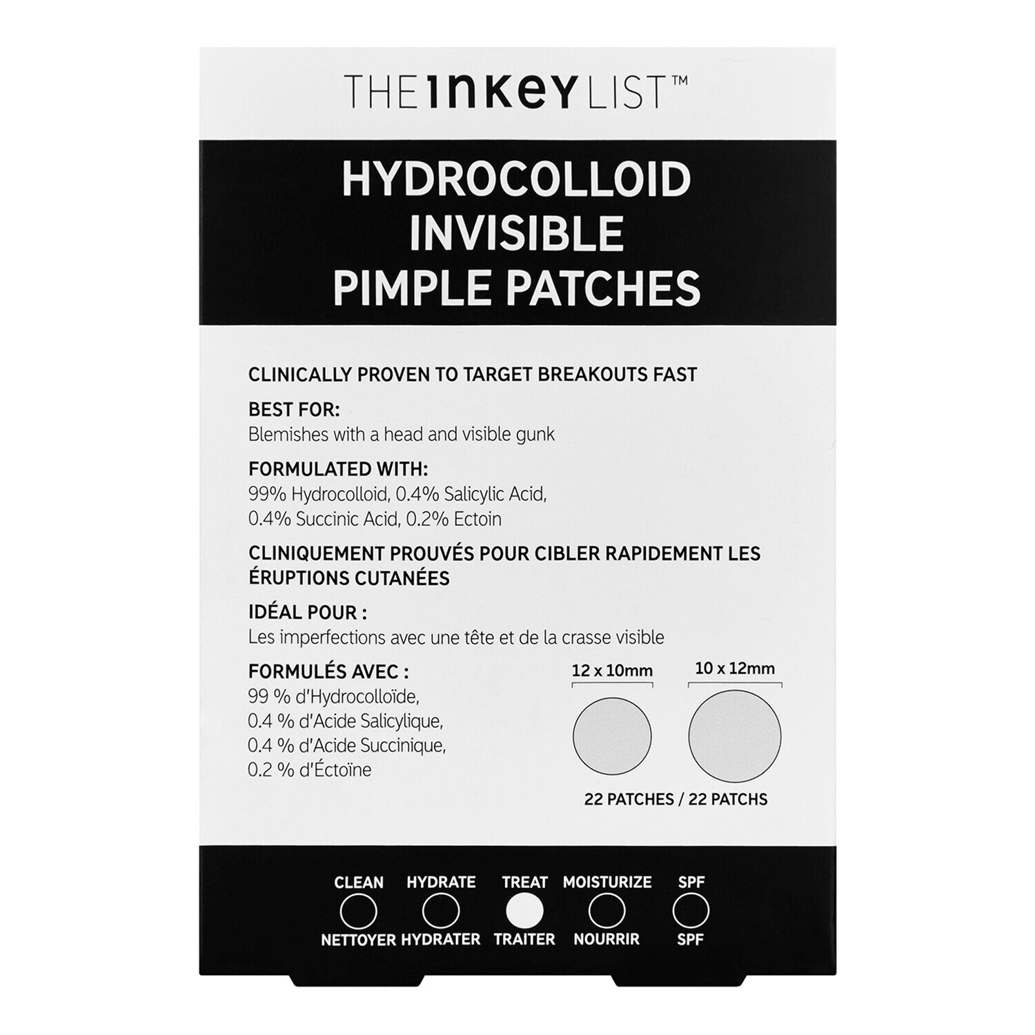 Hydrocolloid Invisible Pimple Patches