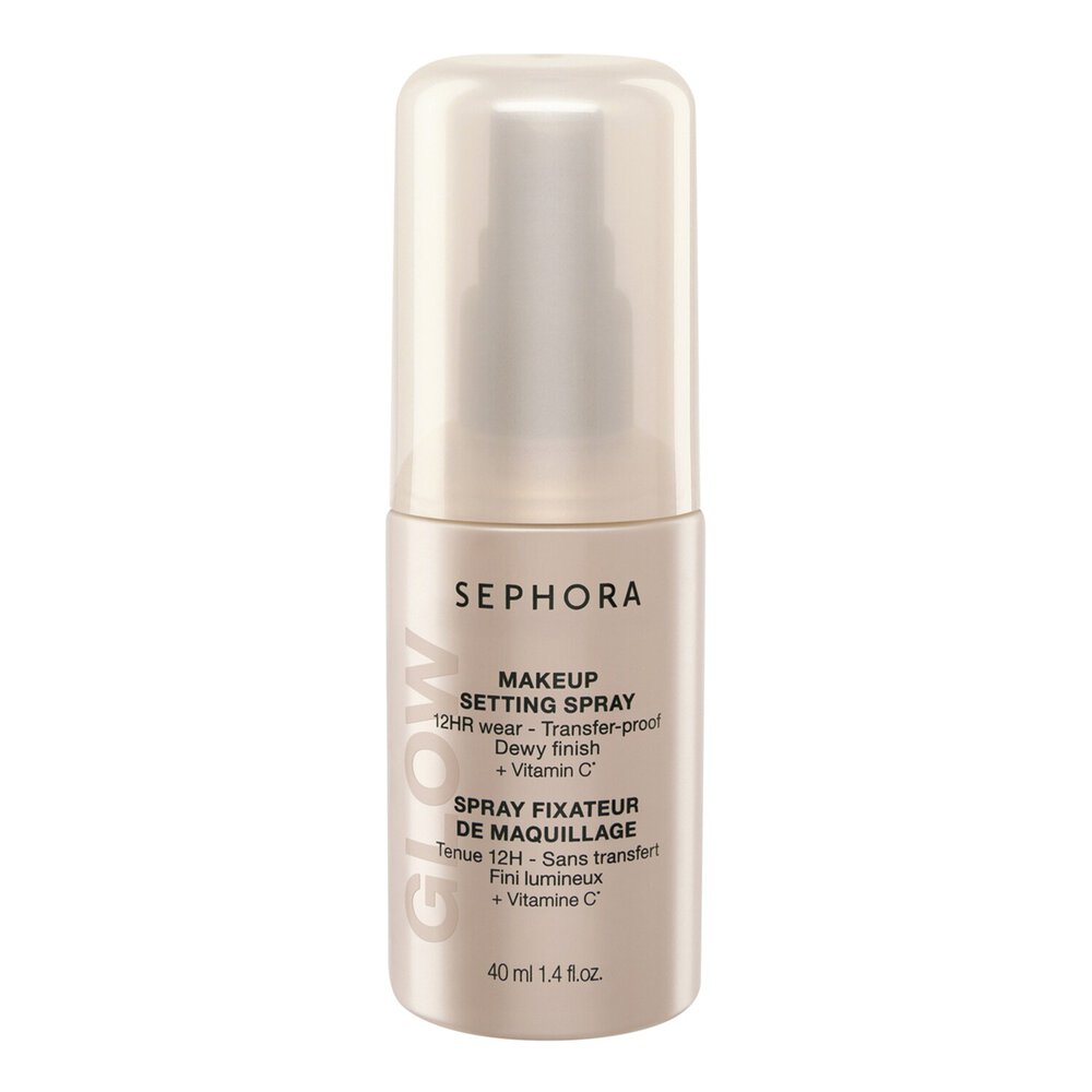 Sephora Collection Glow Makeup Setting Spray – 12HR Wear, Transfer-Proof, Luminous Finish 40ml