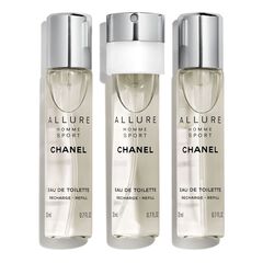 ALLURE HOMME SPORT - Eau De Toilette Refillable Travel Spray, CHANEL