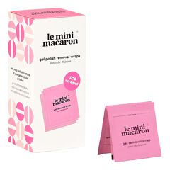 Gel Polish Removal Kit 100 Wraps, LE MINI MACARON