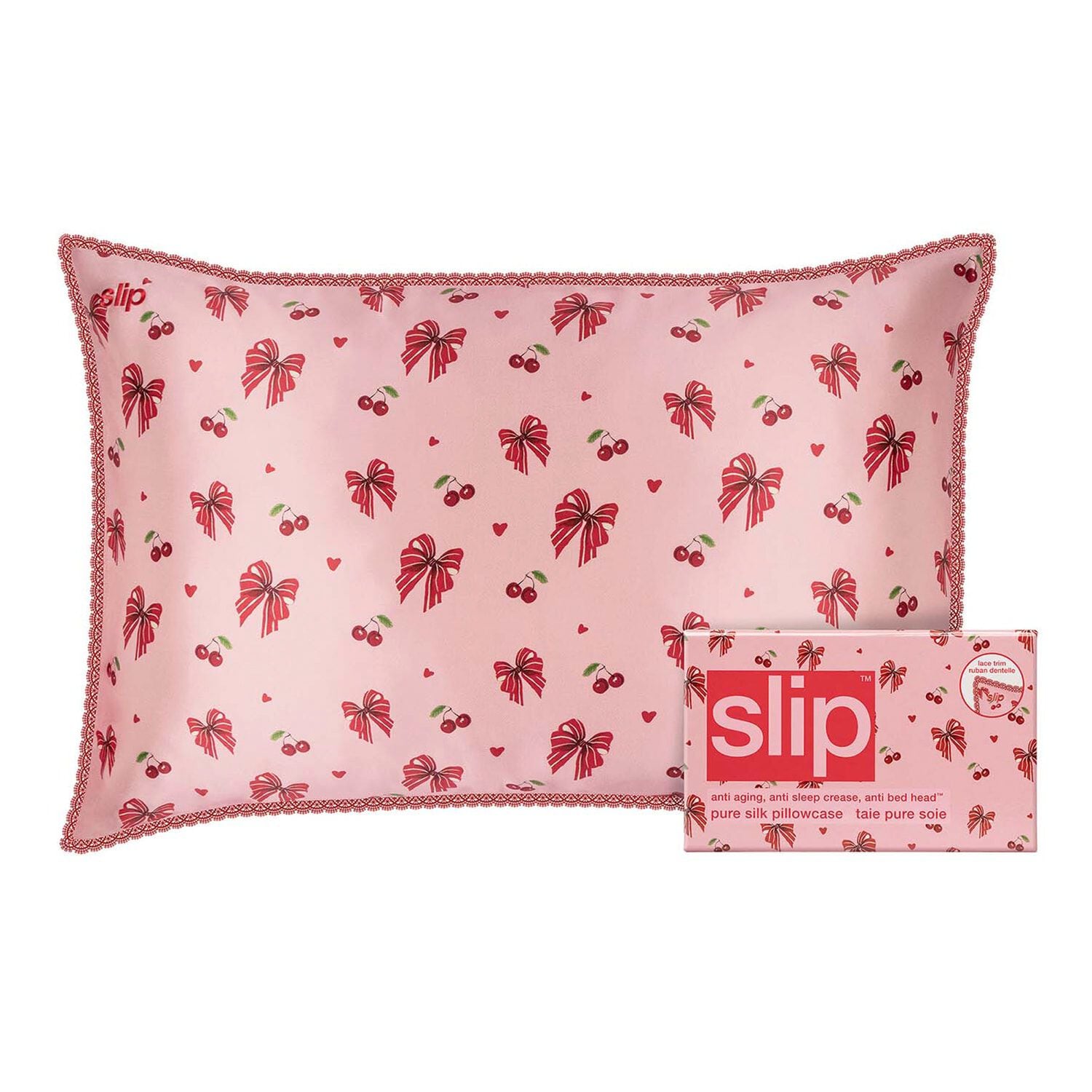 Queen Pillowcase (Lace) - Emmie