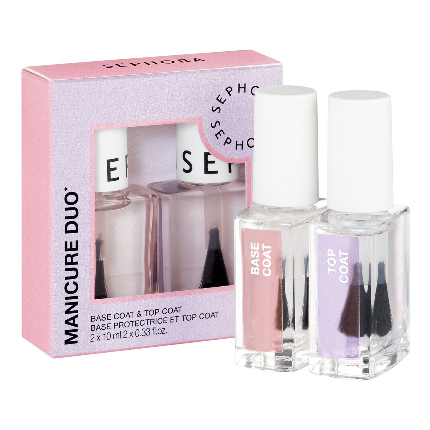 Manicure Duo Kit - Top Coat and Protective Base