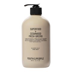 Superfood Hand Wash With Kale + Green Tea, YOUTH TO THE PEOPLE