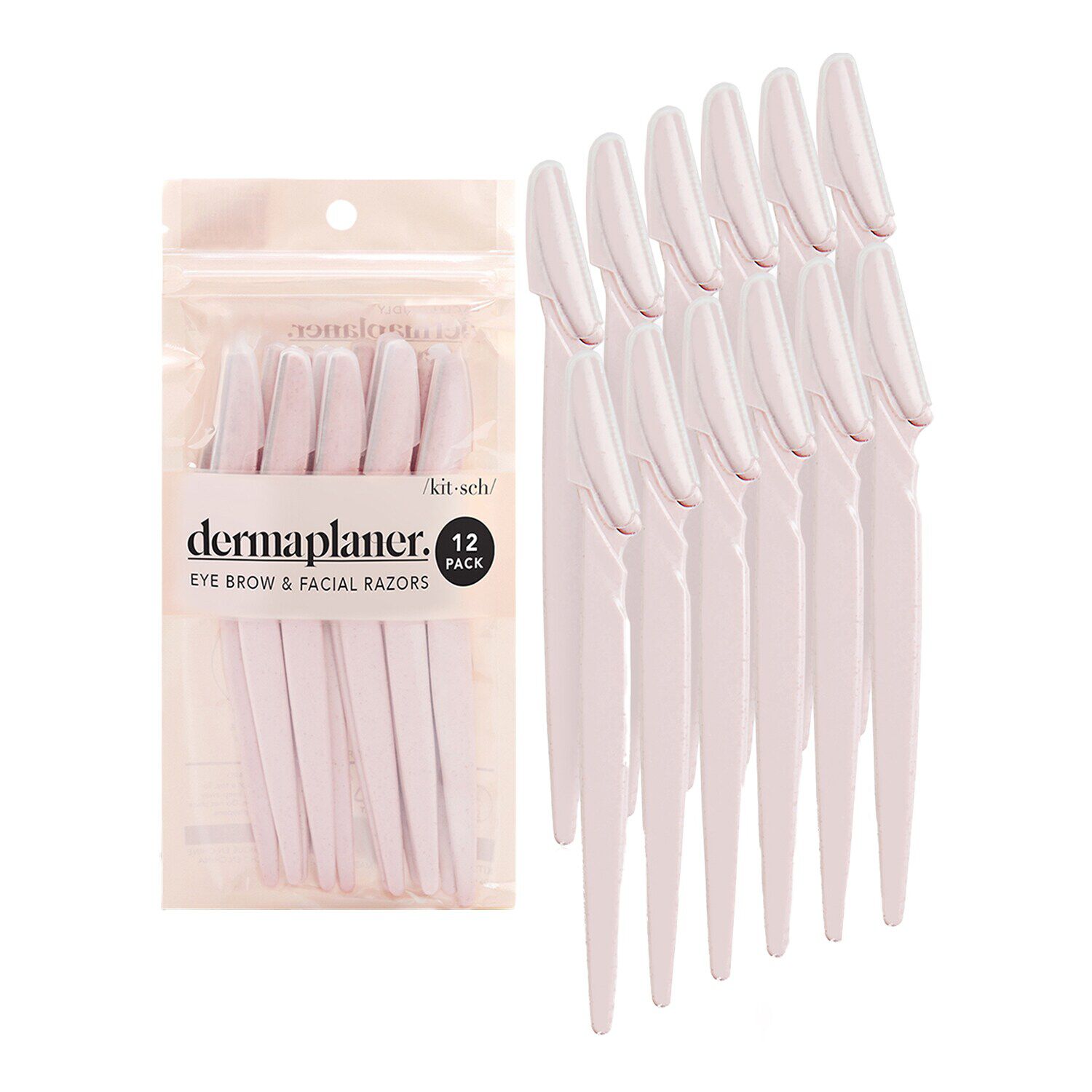 Recycled Plastic Dermaplaner 12pc Set - Terracotta