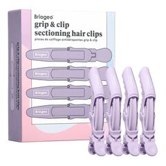 Grip & Clip Alligator Hair Clips, BRIOGEO