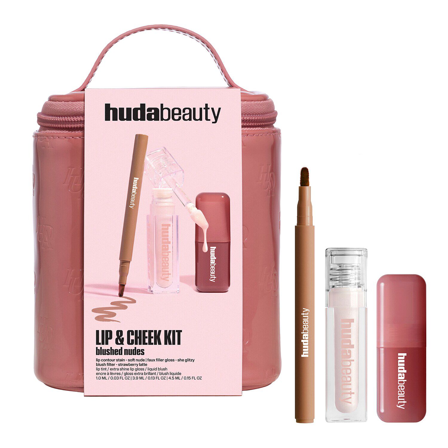 Lip & Cheek Kit Blushed Nudes Set