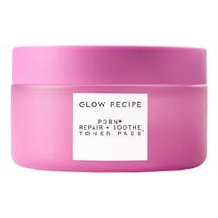 PDRN+ Repair + Soothe Korean Toner Pads for Skin Barrier Repair, GLOW RECIPE
