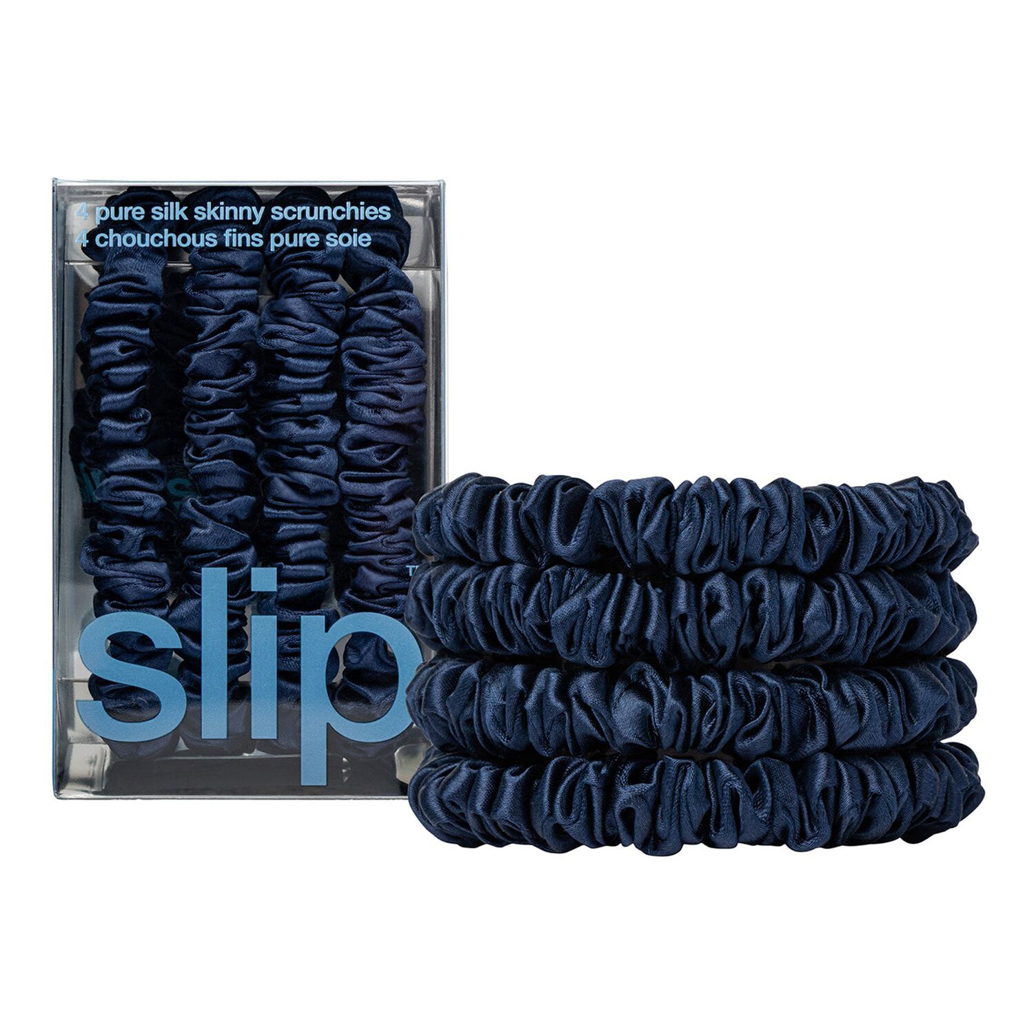 Skinny Scrunchies - Navy Blue