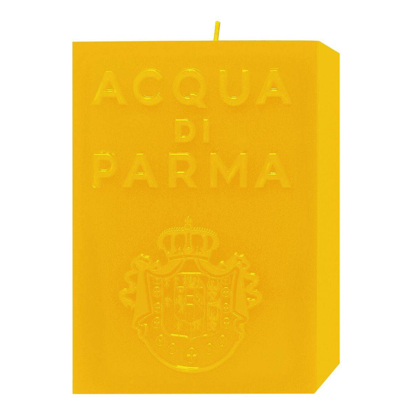 YELLOW CUBE CANDLE