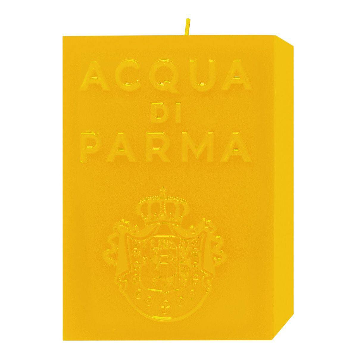 YELLOW CUBE CANDLE