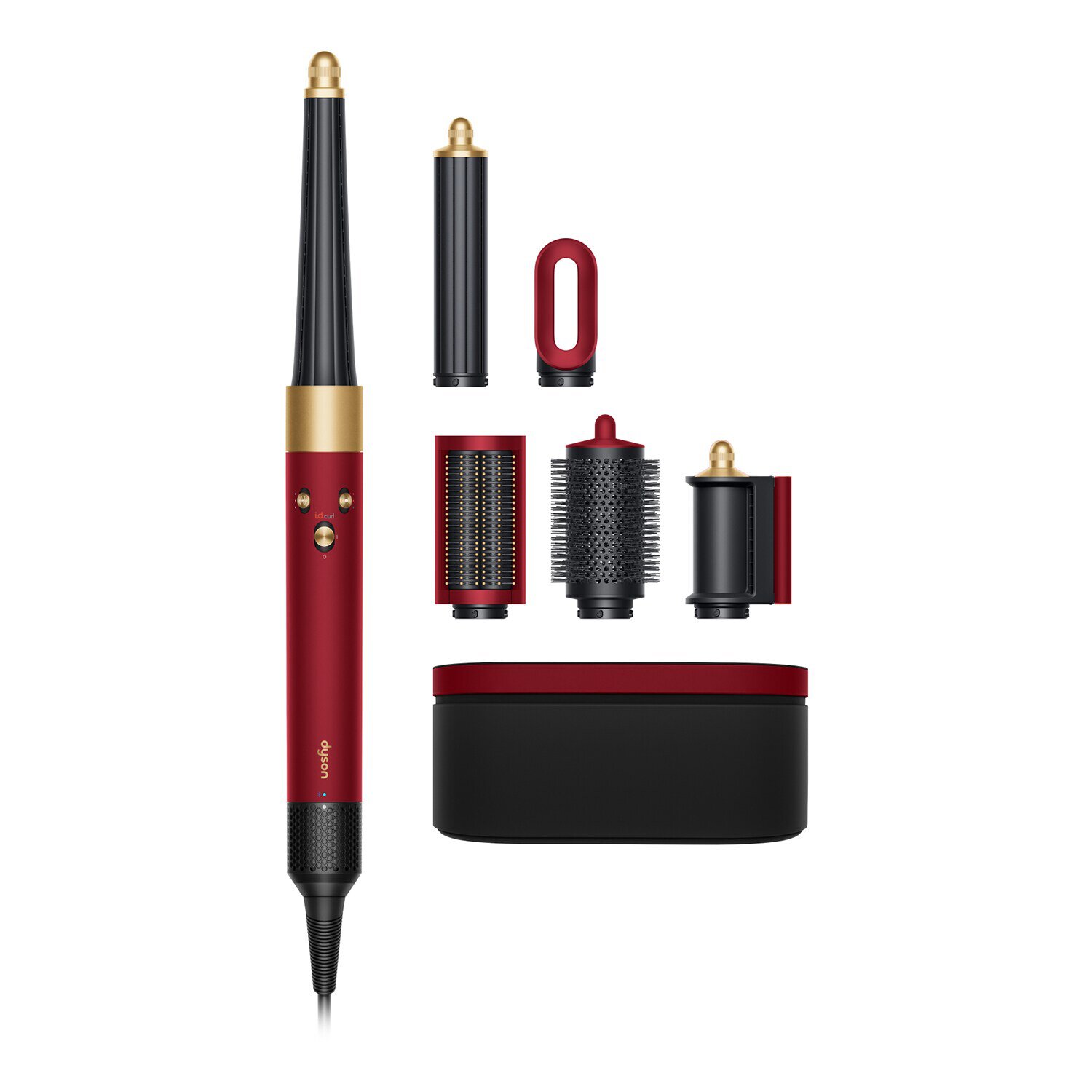 Dyson Airwrap i.d. Multi-Styler in Red Velvet/Gold