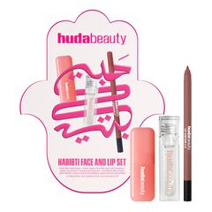 Habibti Face And Lip Set 2025, HUDA BEAUTY