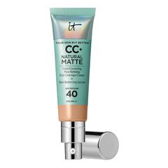CC+ Cream Natural Matte Foundation with SPF 40, IT COSMETICS