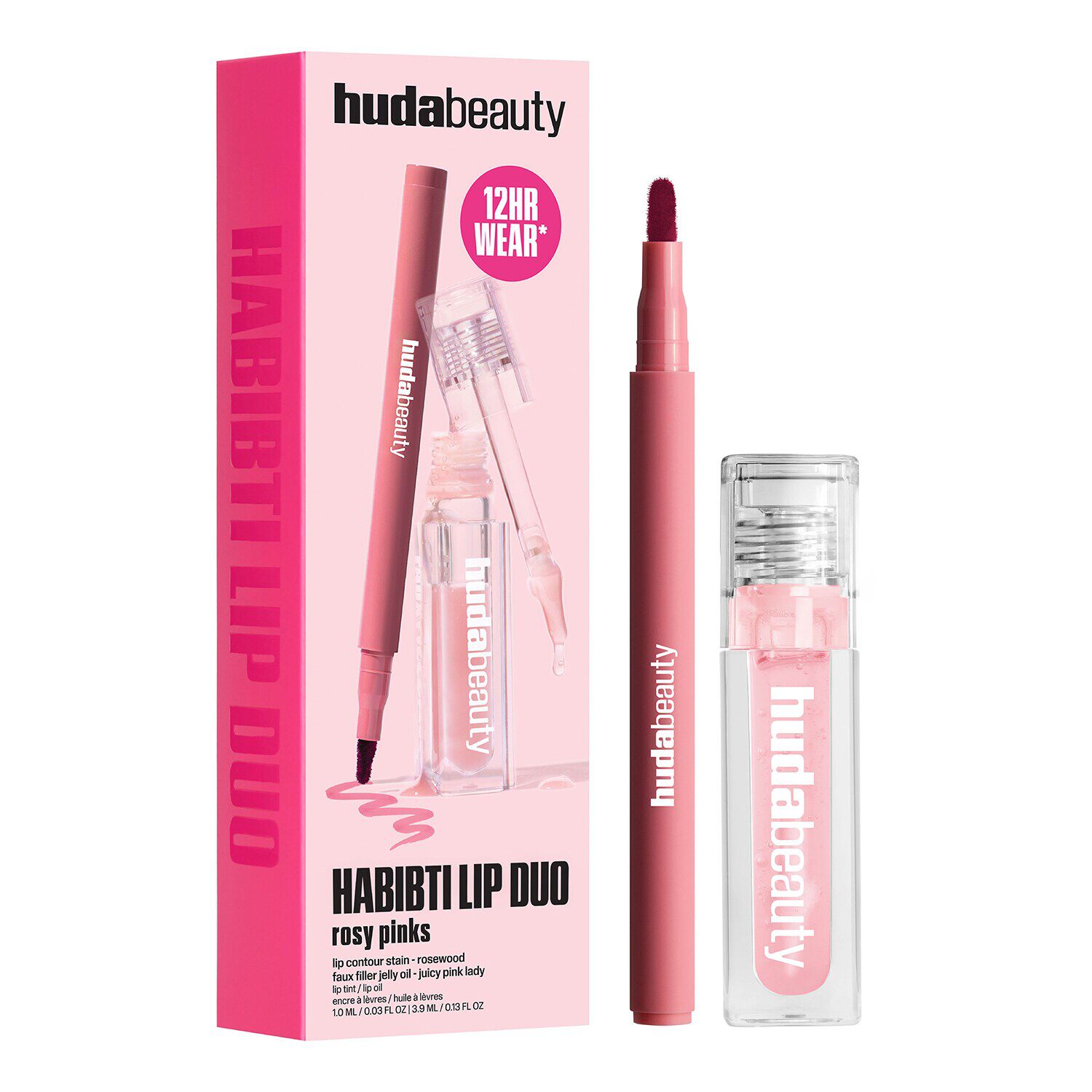 Habibti Lip Duo Rosy Pinks Set