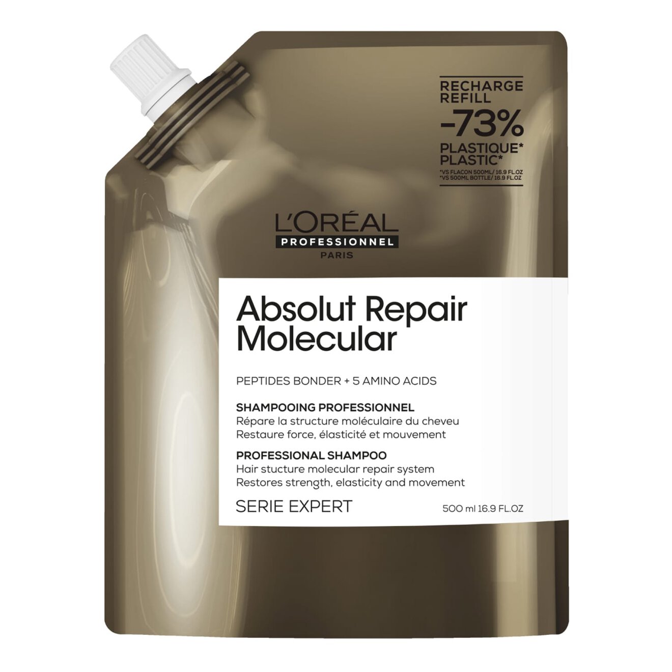 Absolut Repair Molecular Shampoo Refill for Damaged Hair